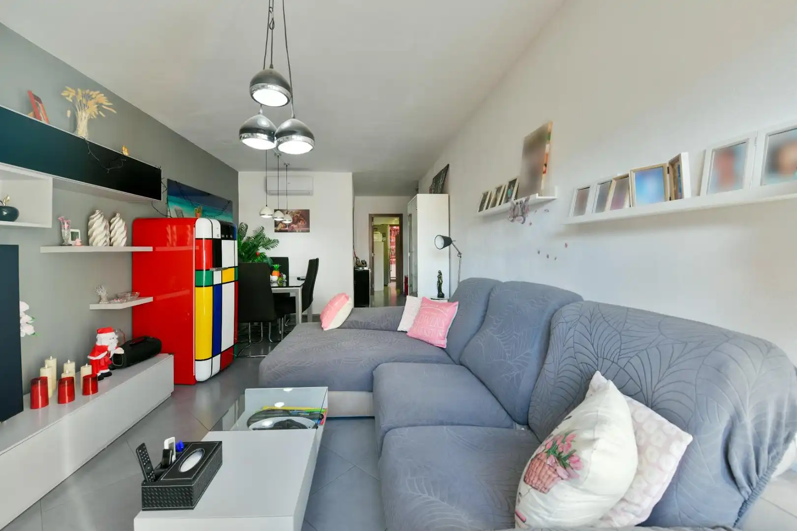 Sala de estar de Piso en venta en Campos con Aire acondicionado, Terraza y Amueblado