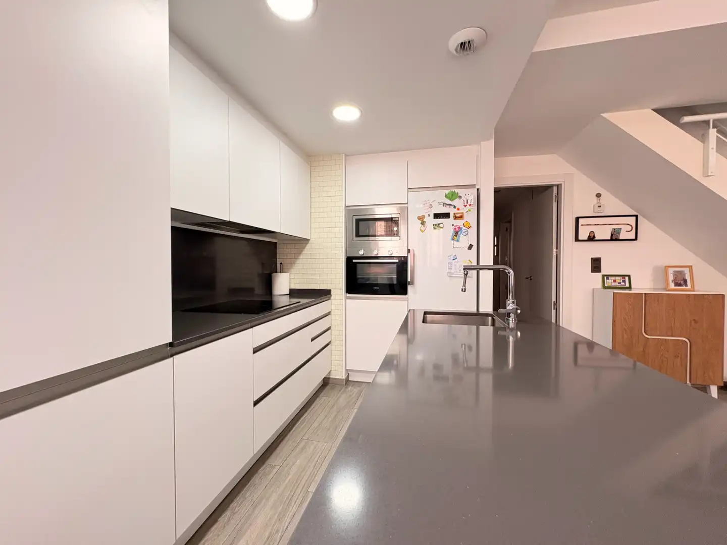 Kitchen of Attic for sale in Zaragoza  with Air Conditioner, Heating and Terrace