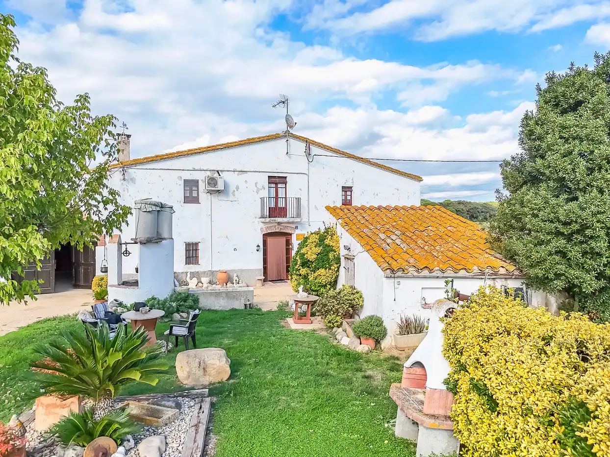 Vista exterior de Finca rústica en venta en Sils