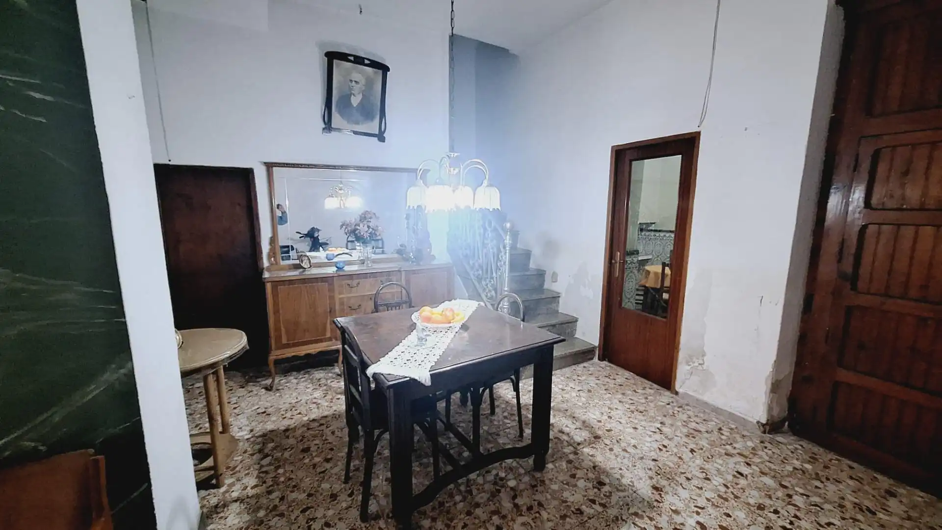Dining room of Country homes for sale in Chella  with Terrace and Balcony