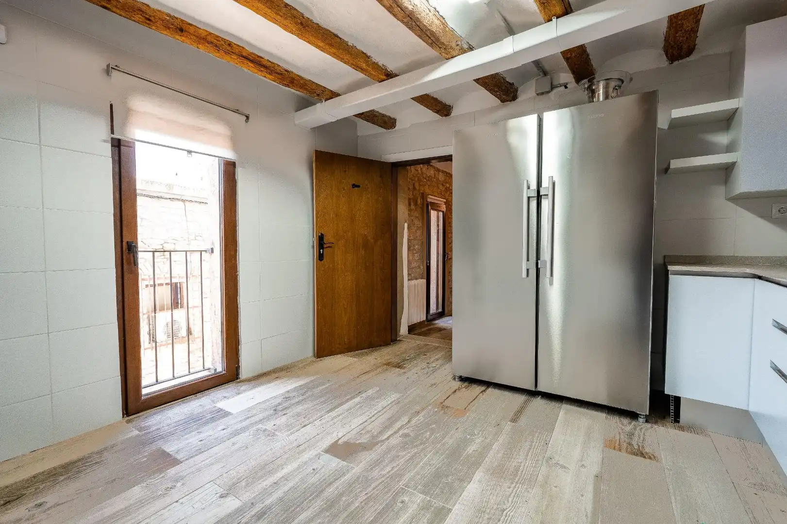 Cocina de Casa o chalet en venta en Ribera d'Ondara con Aire acondicionado, Calefacción y Terraza