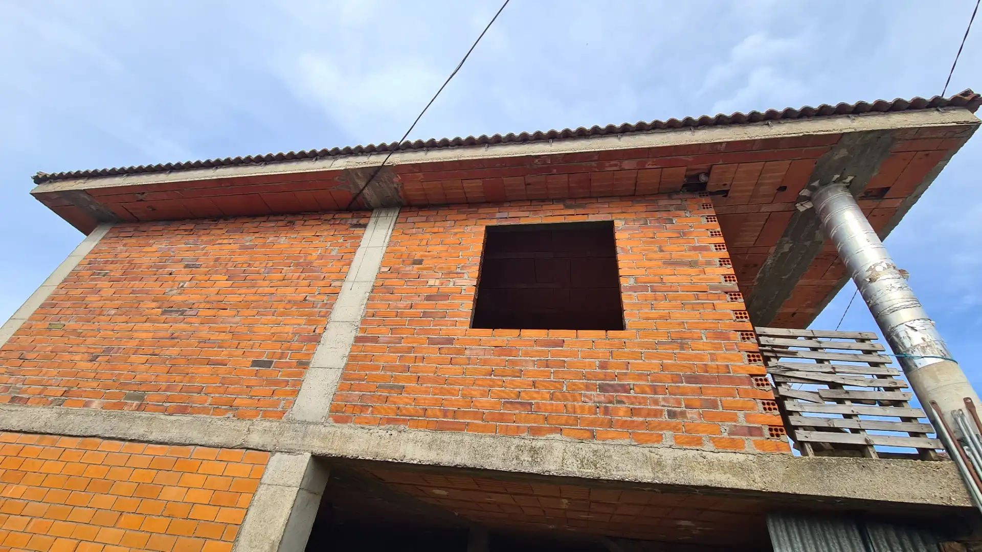 Vista exterior de Casa o xalet en venda en Gallegos del Río