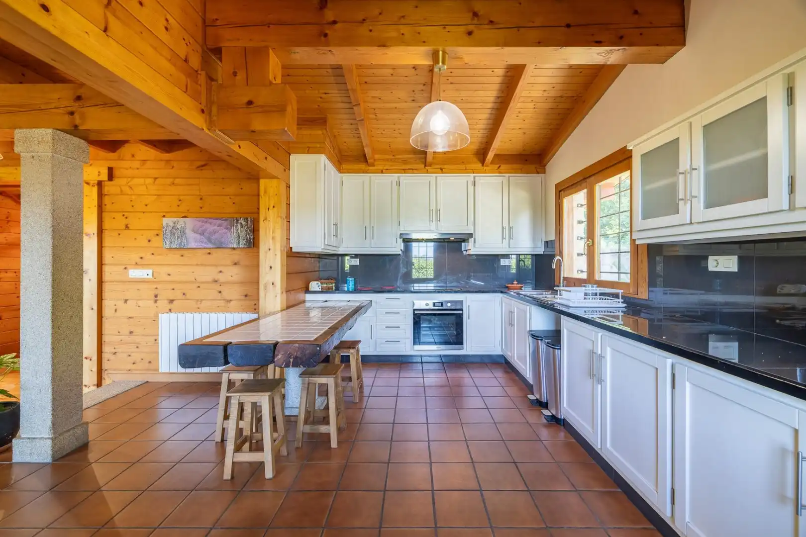 Cocina de Casa o chalet en venta en Salceda de Caselas con Calefacción, Jardín privado y Terraza