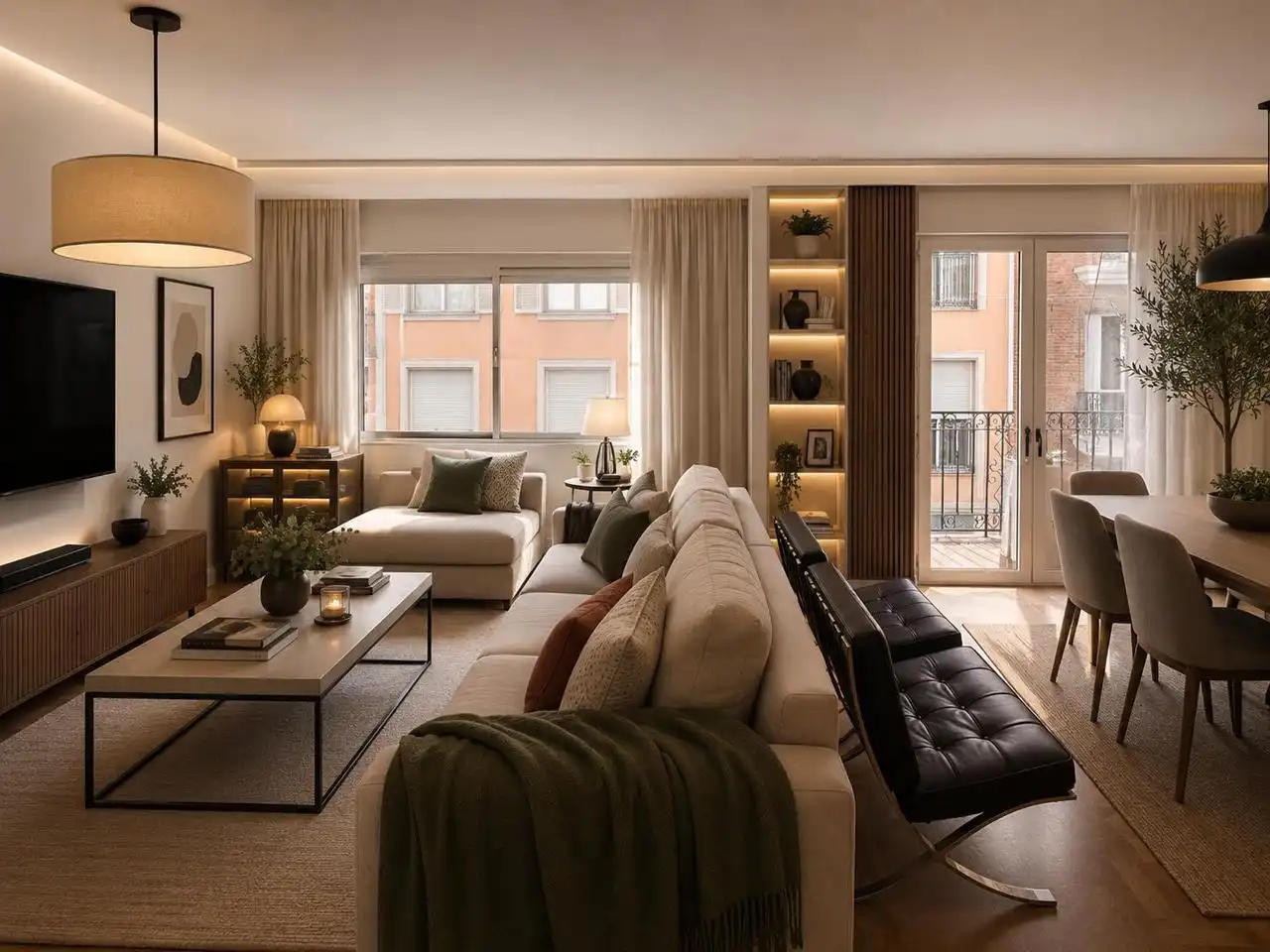 Sala de estar de Piso en venta en Málaga con Aire acondicionado, Terraza y Trastero
