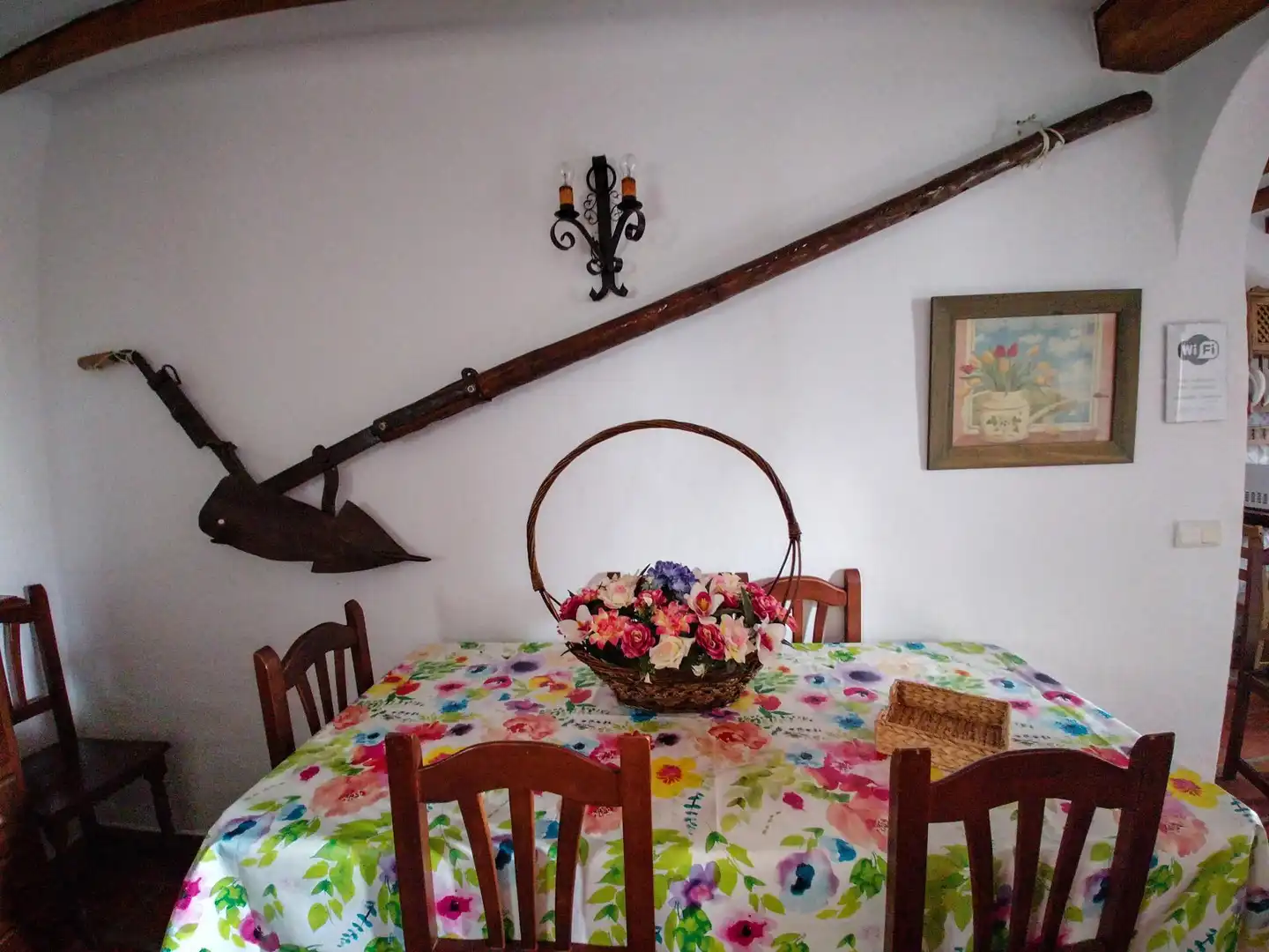 Comedor de Finca rústica en venta en Almogía con Aire acondicionado, Terraza y Piscina