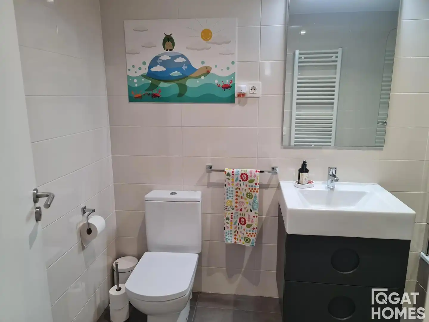 Bany de Pis de lloguer en Sant Cugat del Vallès amb Aire condicionat, Jardí privat i Terrassa