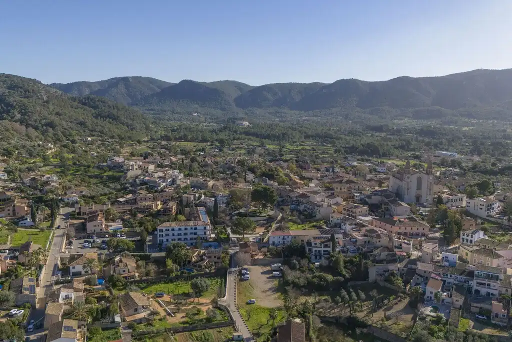 Vista exterior de Finca rústica en venta en Calvià con Aire acondicionado, Calefacción y Balcón