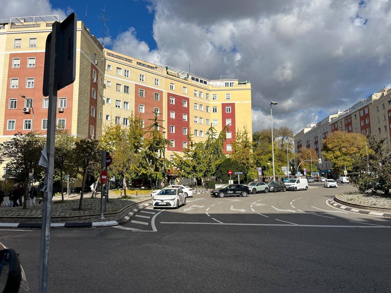 Exterior view of Flat to rent in  Madrid Capital  with Heating, Parquet flooring and Terrace