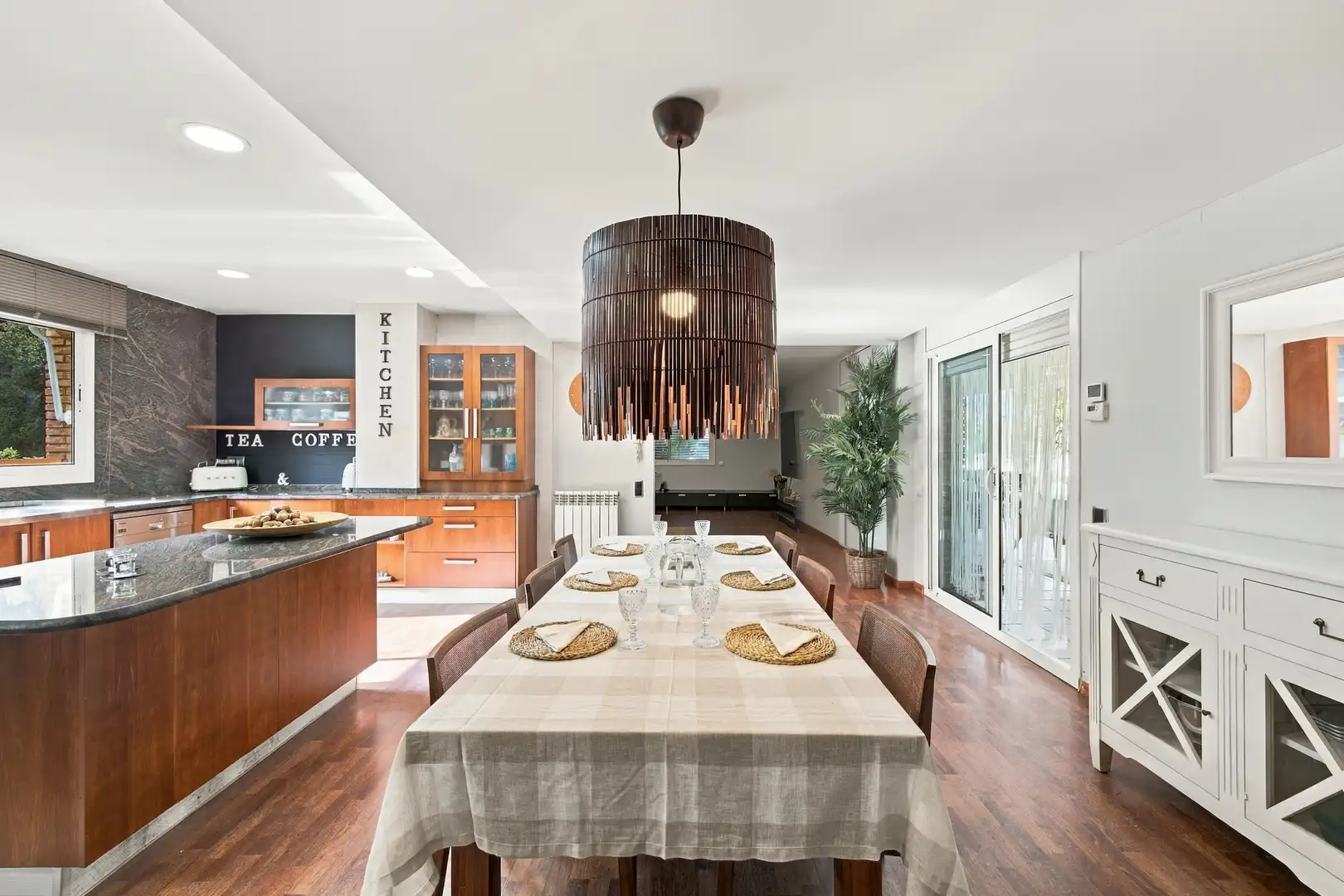 Comedor de Casa o chalet en venta en Sant Vicenç de Montalt con Aire acondicionado, Calefacción y Parquet