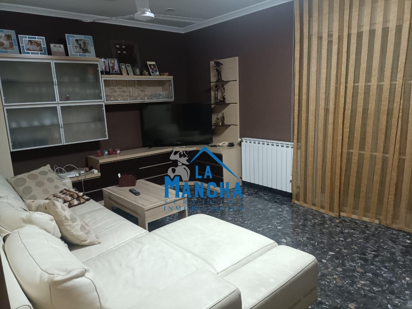 Living room of Flat for sale in  Albacete Capital  with Heating, Terrace and Storage room