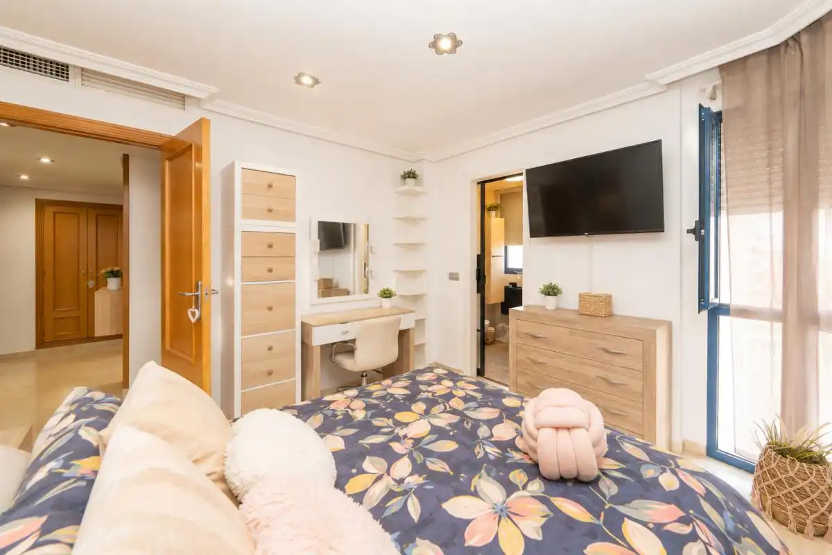 Bedroom of Flat for sale in Alicante / Alacant  with Heating, Terrace and Storage room