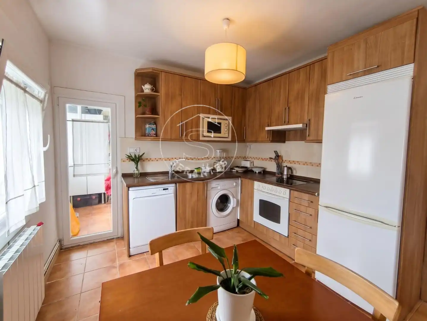Cocina de Piso en venta en  Pamplona / Iruña con Calefacción