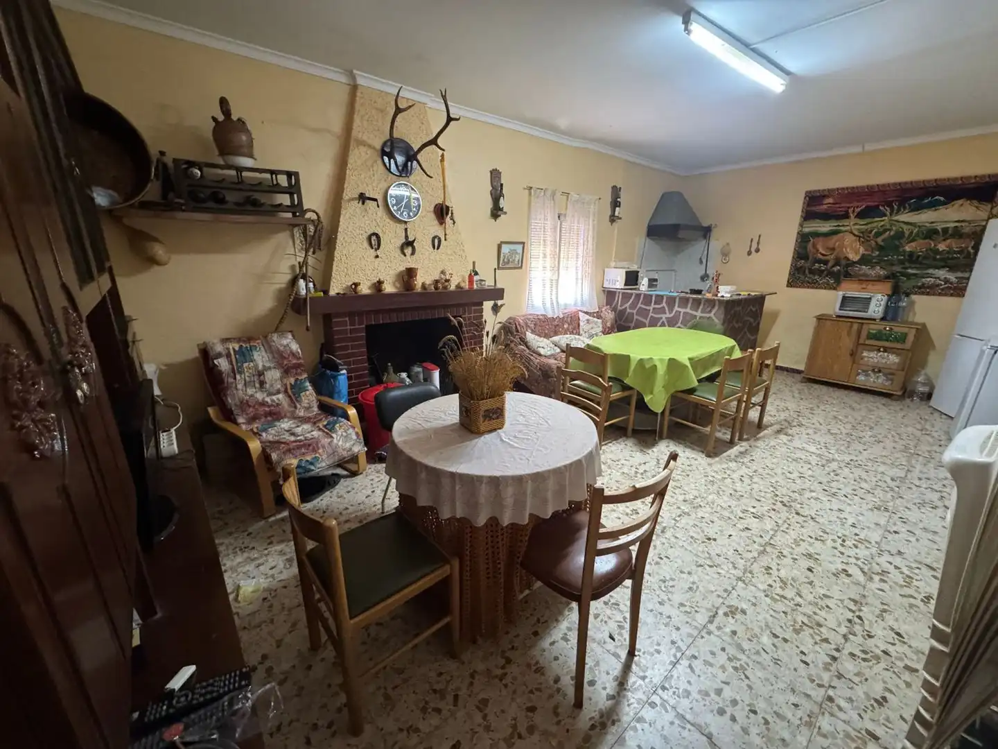 Comedor de Finca rústica en venta en Valdepeñas con Piscina
