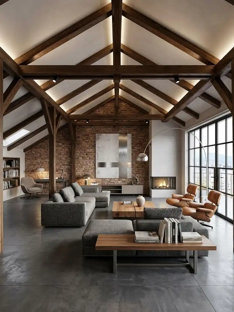 Sala d'estar de Finca rústica en venda en Riaño - Los Barros