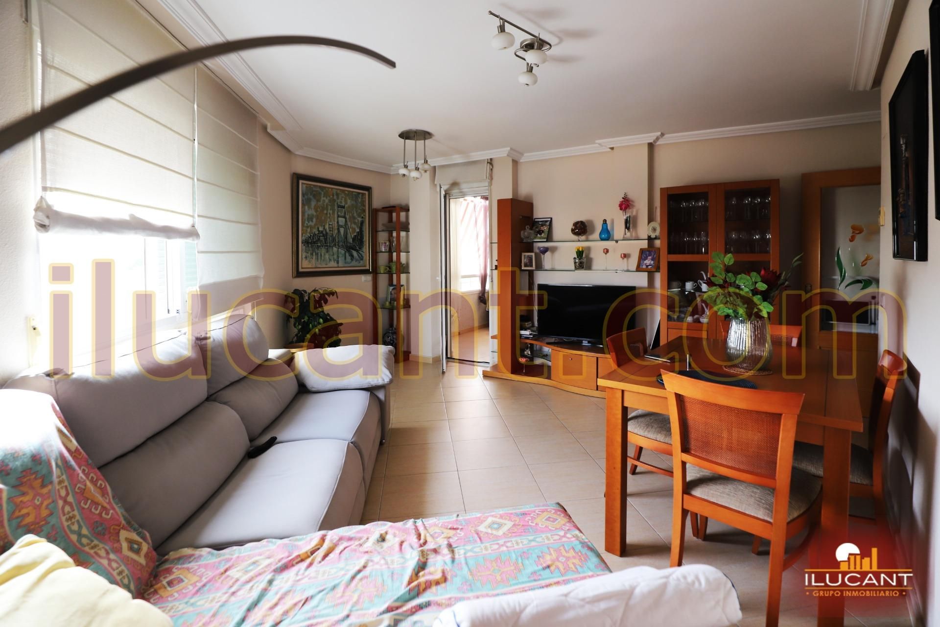 Living room of Flat for sale in Alicante / Alacant  with Air Conditioner, Terrace and Storage room