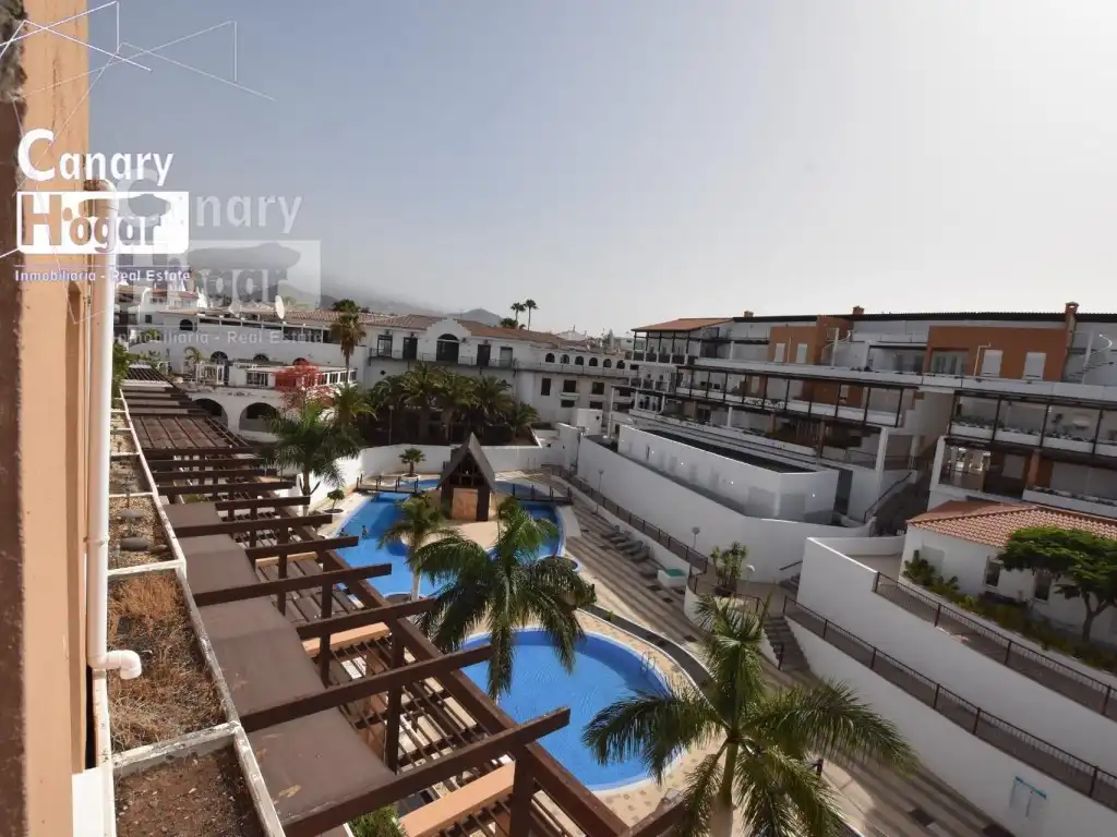 Terrasse von Dachboden zum Verkauf in San Miguel de Abona mit Heizung, Privatgarten und Balkon