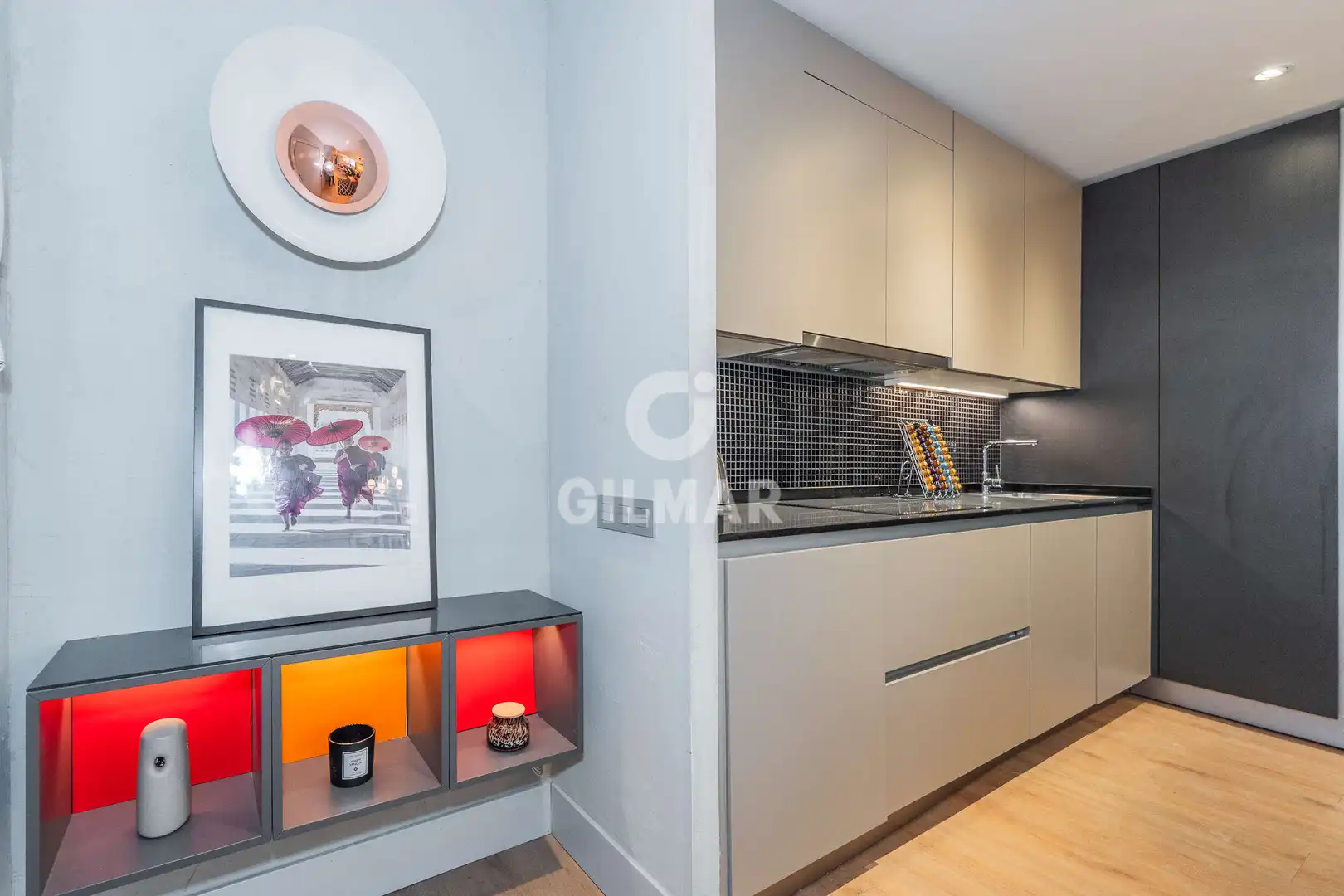 Kitchen of Flat for sale in Madrid  with Heating