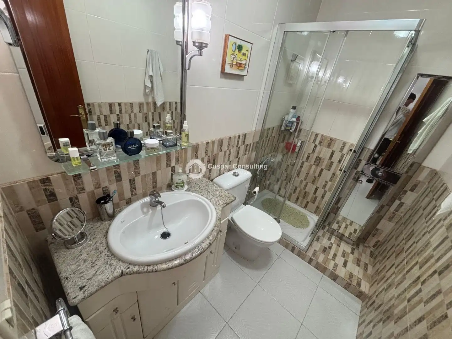 Baño de Apartamento en venta en Los Alcázares con Terraza y Amueblado