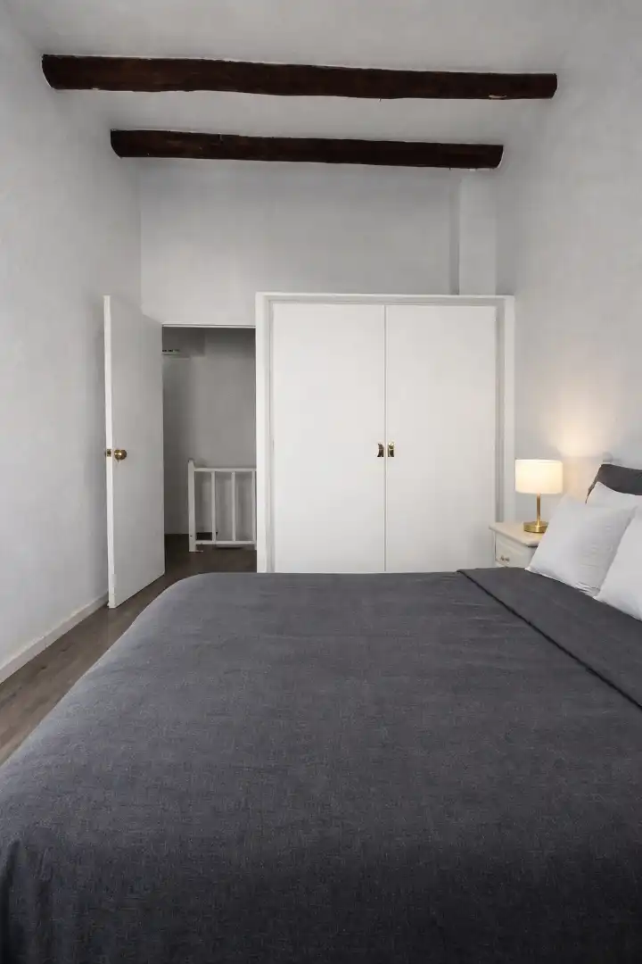 Schlafzimmer von Einfamilien-Reihenhaus zum Verkauf in Cambrils mit Privatgarten, Ofen und Gemeinschaftspool