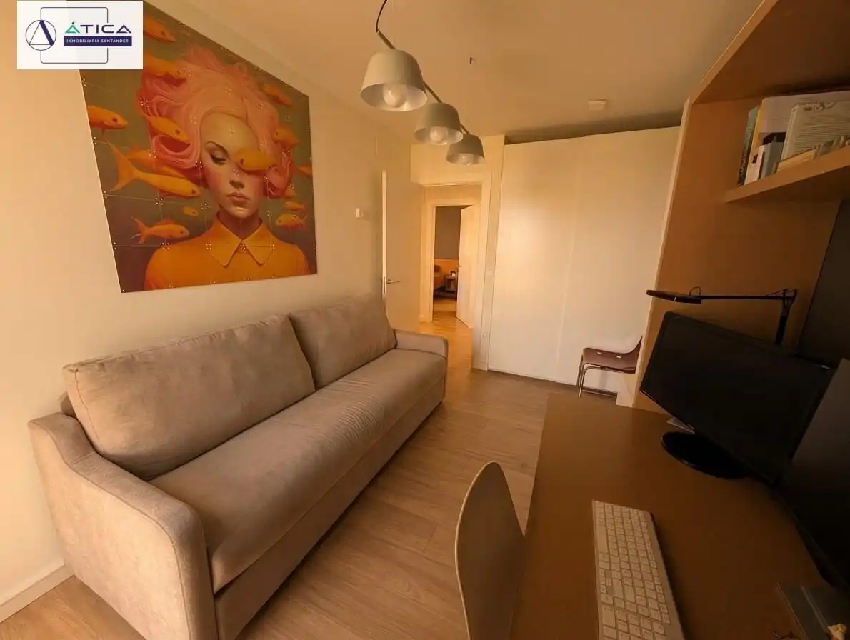 Sala de estar de Piso en venta en Santa Cruz de Bezana con Terraza y Trastero