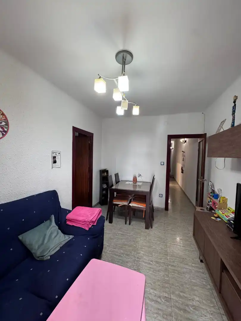 Wohnzimmer von Wohnung zum Verkauf in Badalona mit Heizung, Möbliert und Ofen