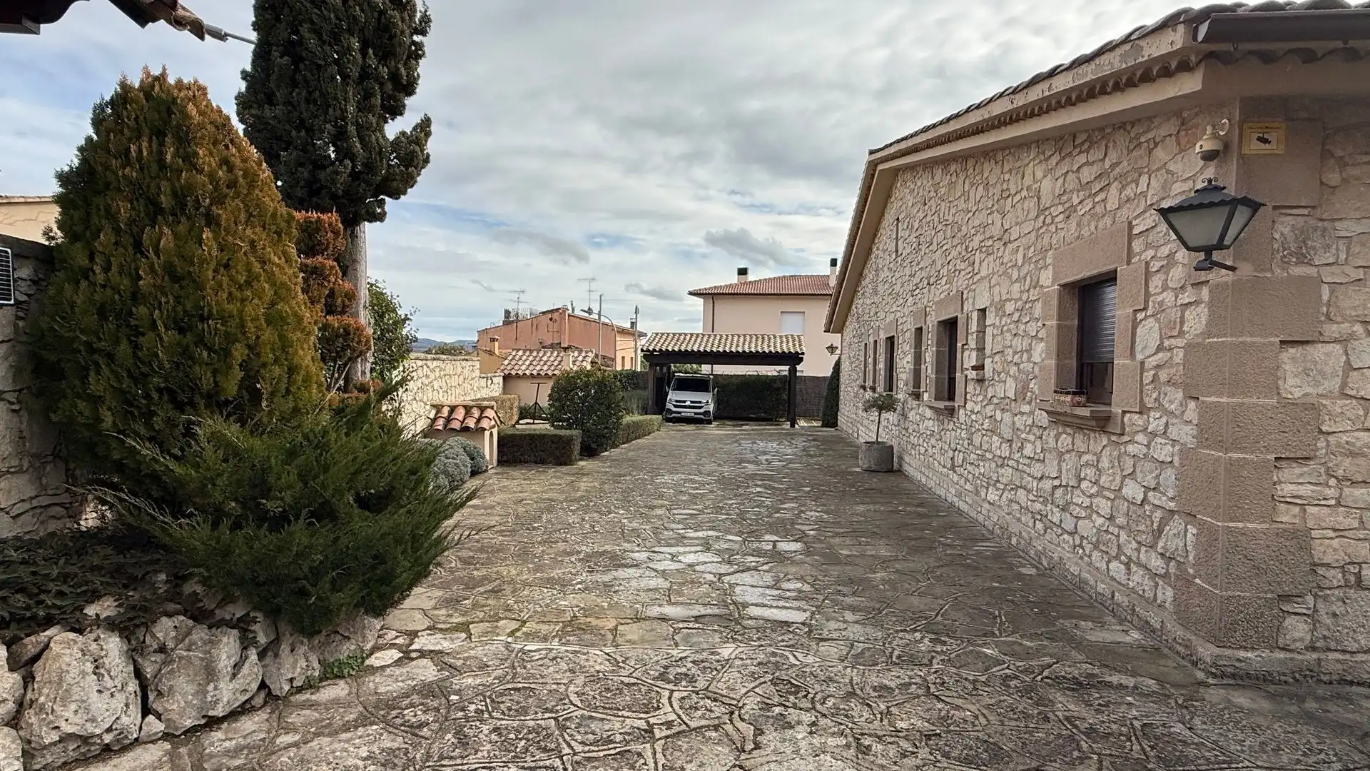 Vista exterior de Casa o xalet en venda en Moià amb Calefacció, Jardí privat i Traster