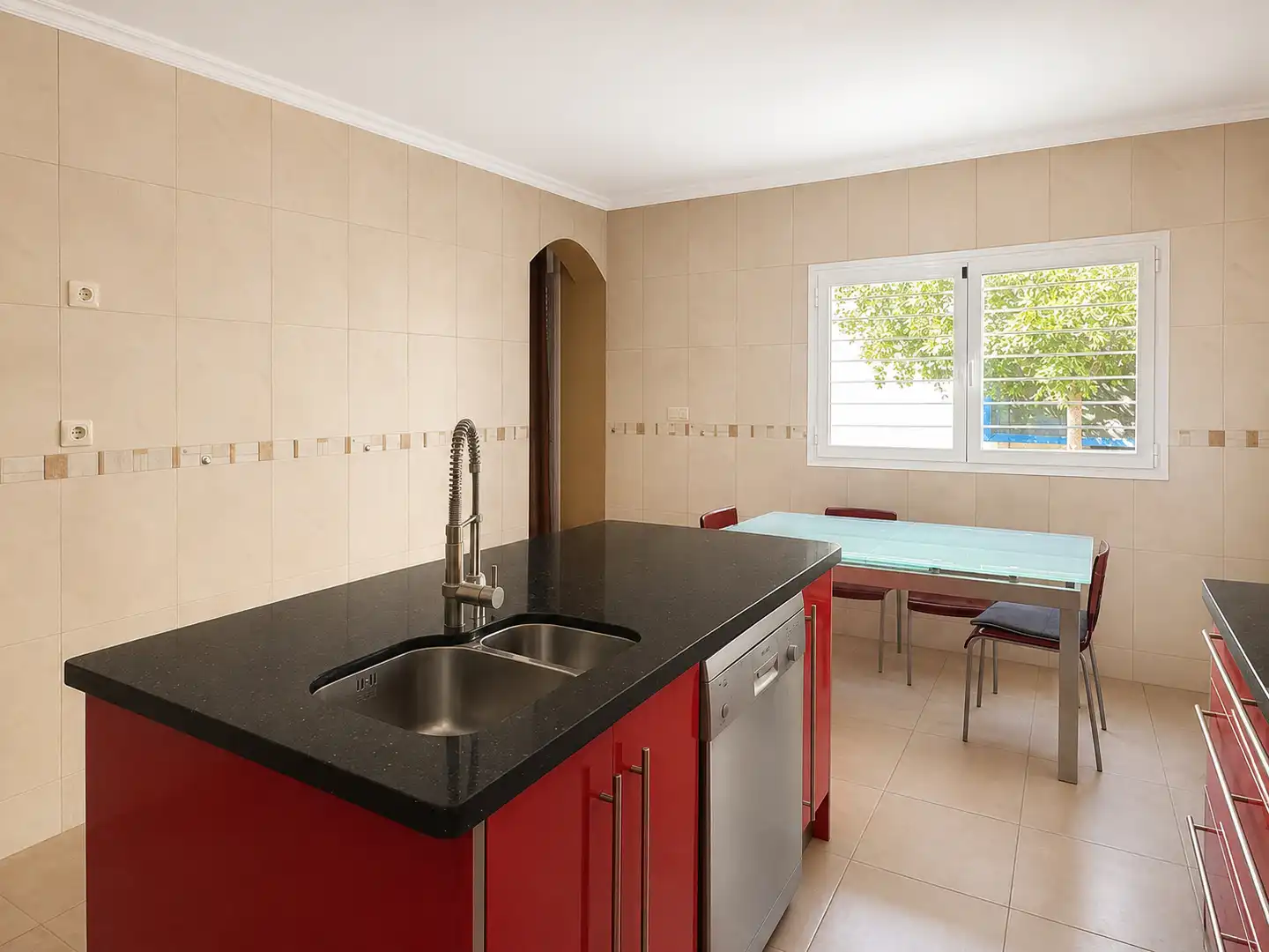 Küche von Haus oder Chalet zur Miete in Almería mit Privatgarten, Terrasse und Schwimmbad