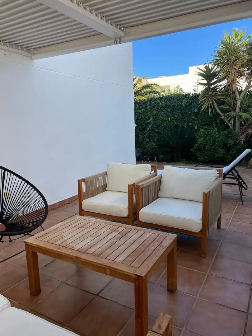 Terrace of Detached homes for rent in Almería  with Air Conditioner, Terrace and Swimming Pool