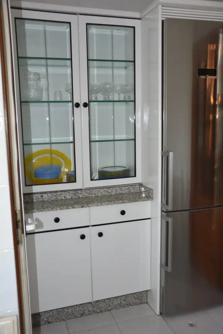 Kitchen of Flat for rent in Culleredo  with Heating and Furnished