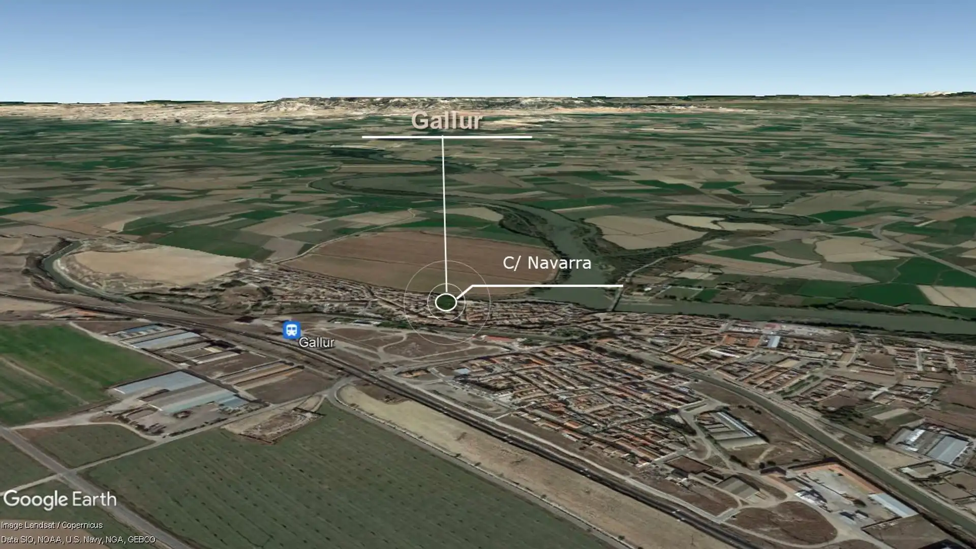 Terreno en venta en Gallur