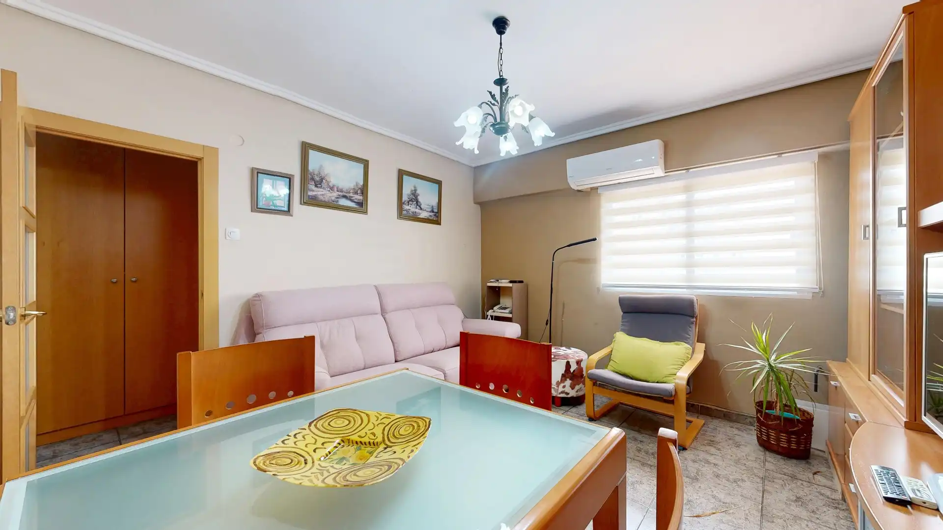 Sala de estar de Piso en venta en Valencia con Calefacción y Balcón