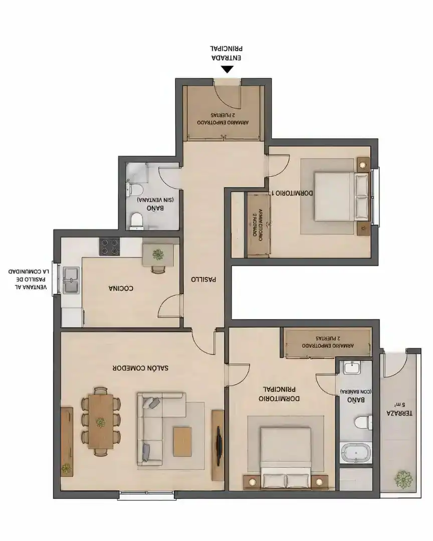 Appartamento con terrazza in vendita a Calle Río Aguas, imagen 17