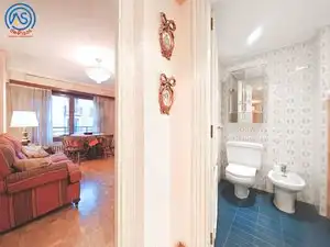Bedroom of Flat for rent in Zaragoza  with Air Conditioner, Heating and Terrace