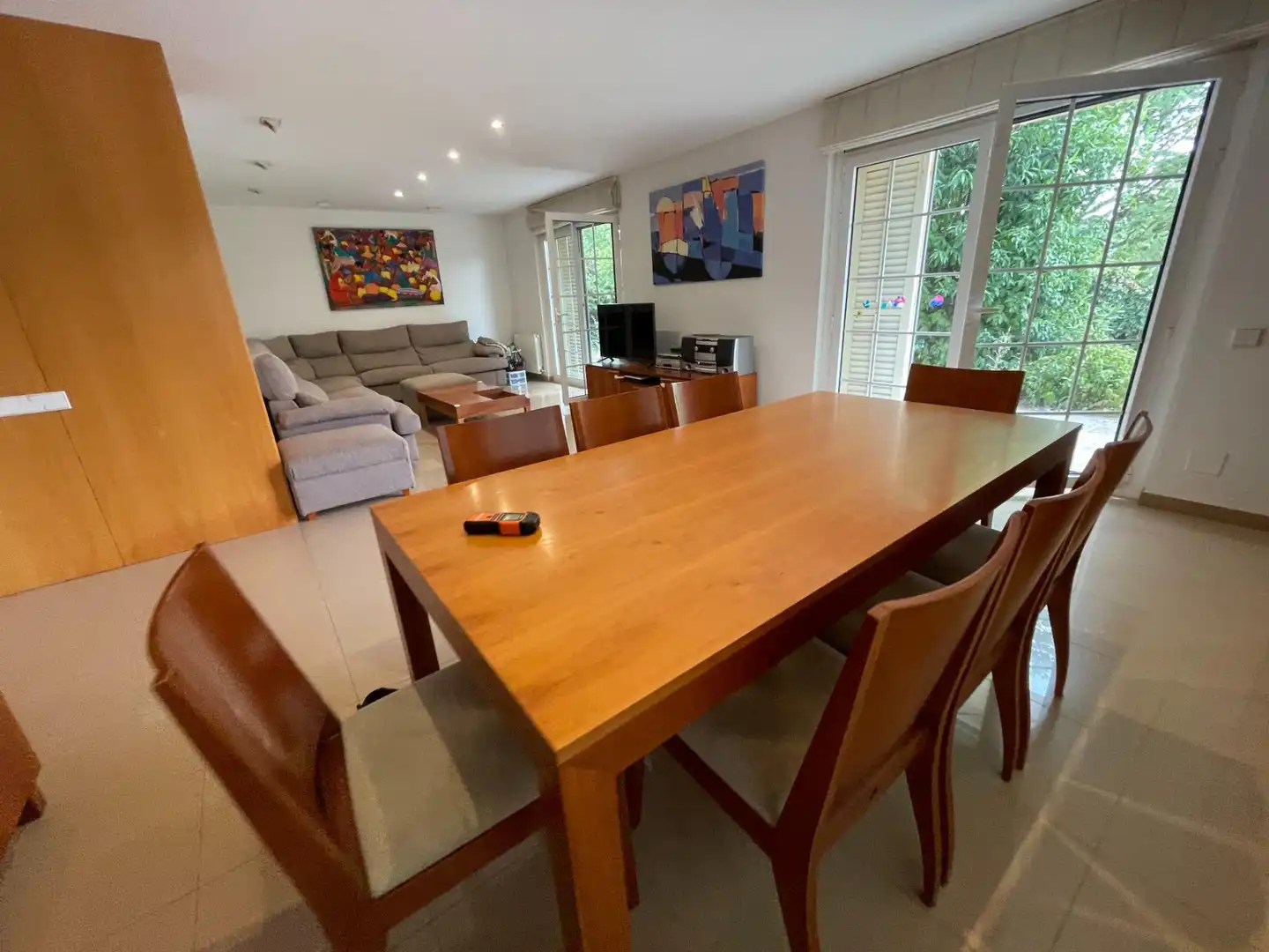 Comedor de Casa o chalet en venta en La Pobla de Claramunt con Calefacción, Jardín privado y Terraza