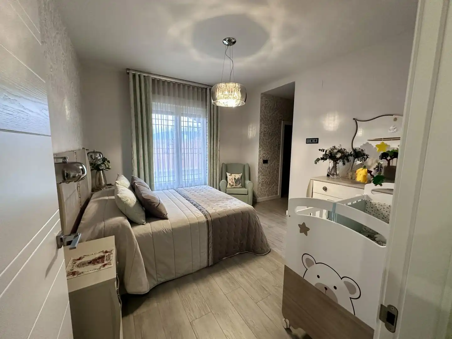 Habitación de Casa o chalet en venta en Arenas de San Juan  con Aire acondicionado, Calefacción y Jardín privado