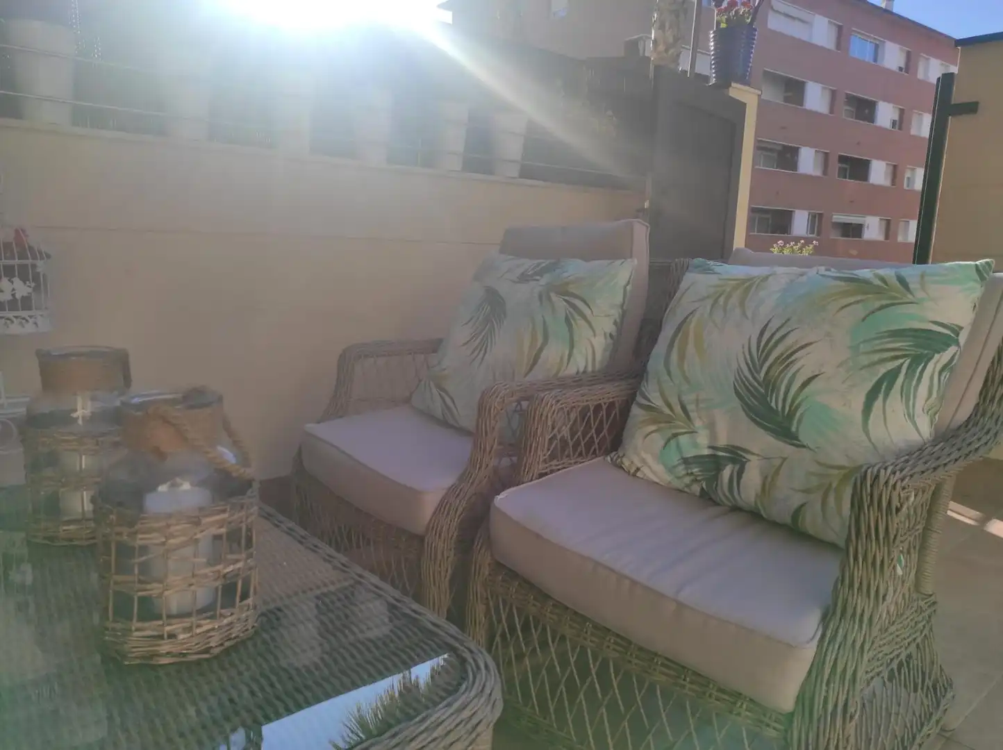 Terraza de Apartamento en venta en Lloret de Mar con Calefacción y Jardín privado