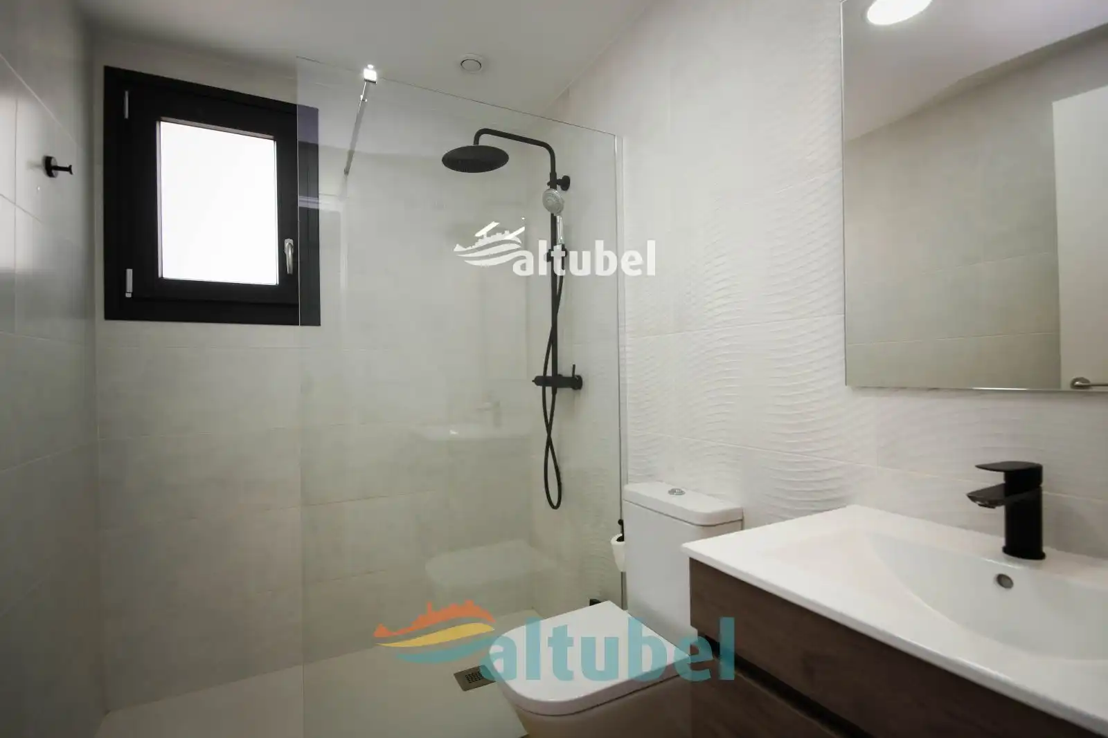 Badezimmer von Wohnungen zum Verkauf in Peñíscola / Peníscola mit Klimaanlage, Terrasse und Möbliert