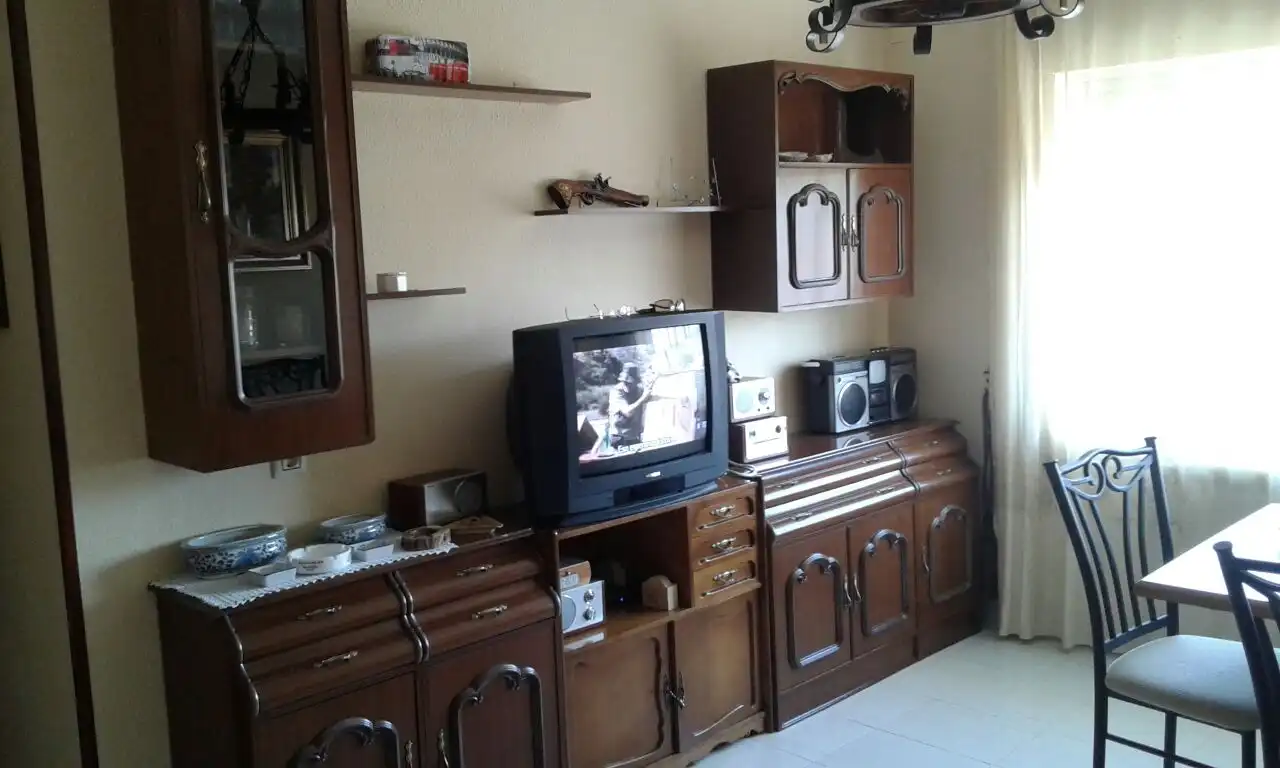 Living room of Flat for sale in Solosancho  with Heating, Terrace and Balcony