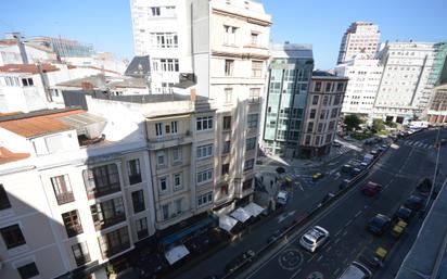 Exterior view of Flat to rent in A Coruña Capital 