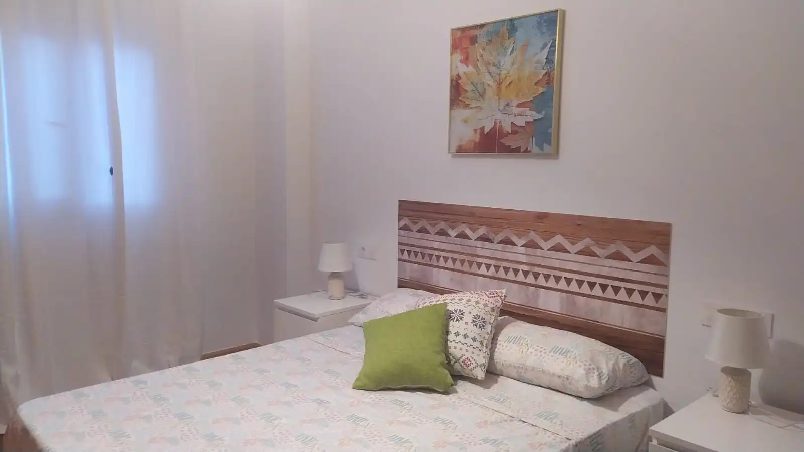 Schlafzimmer von Wohnung zur Miete in San Fernando mit Klimaanlage, Möbliert und Ofen