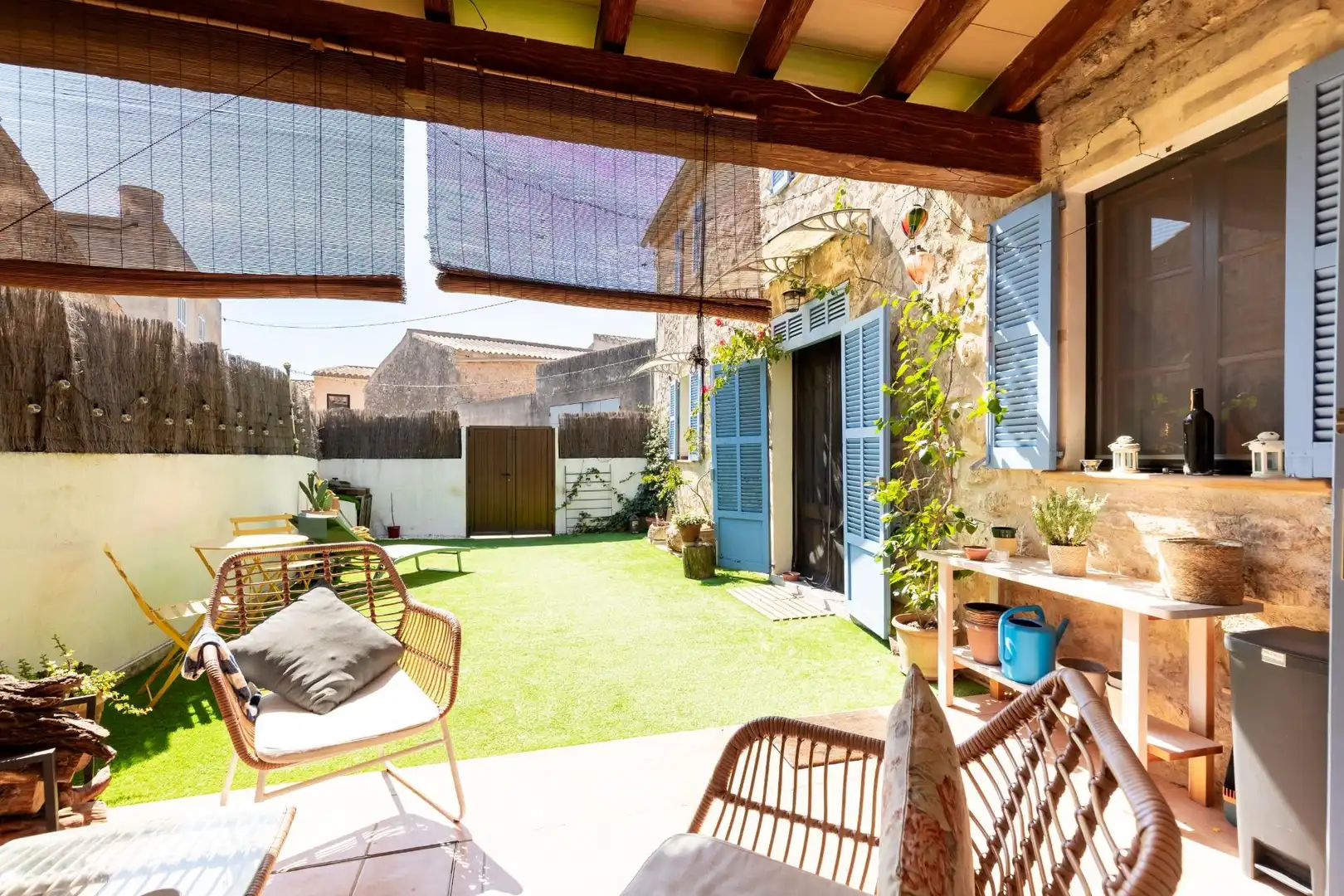 Terraza de Casa adosada en venta en Ariany con Aire acondicionado, Jardín privado y Terraza