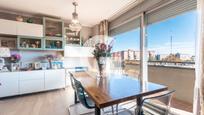 Dining room of Flat for sale in  Barcelona Capital  with Heating, Furnished and TV