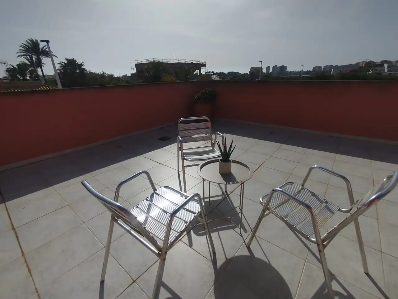 Terraza de Casa o chalet en venta en La Manga del Mar Menor con Aire acondicionado, Calefacción y Jardín privado