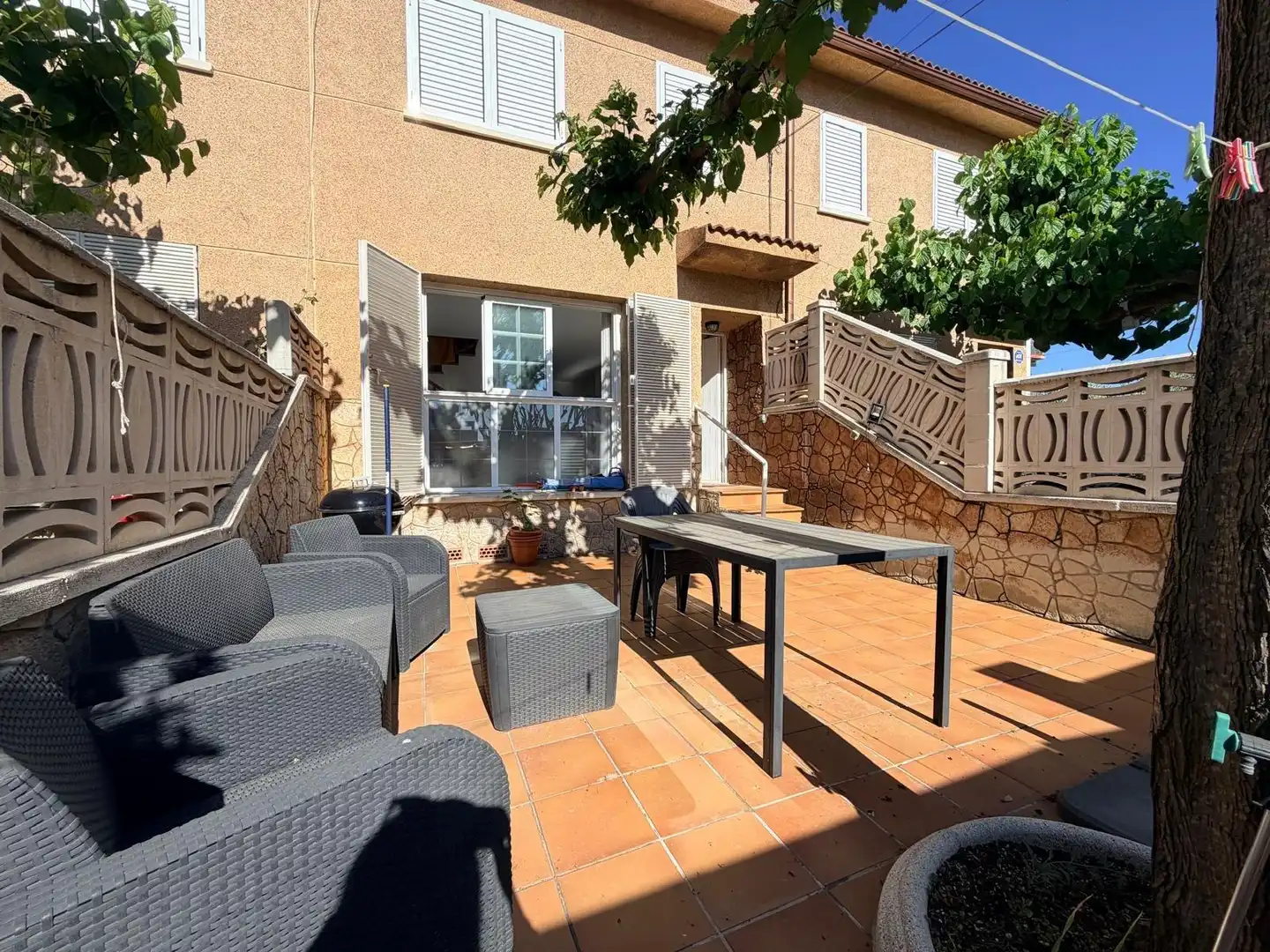Terrassa de Casa adosada en venda en Cunit amb Jardí privat, Terrassa i Traster