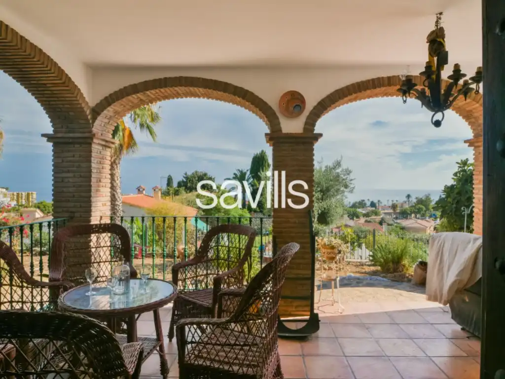 Garden of Houses for sale in Rincón de la Victoria