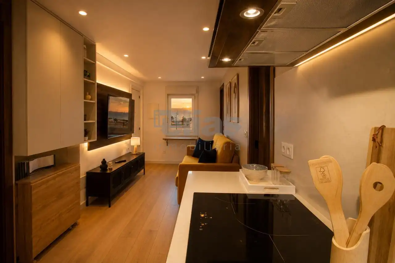 Living room of Flat for sale in Laxe, A Coruña