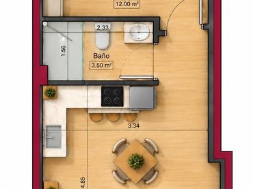 Apartament en venda a Barriada de Andalucía - Ardila