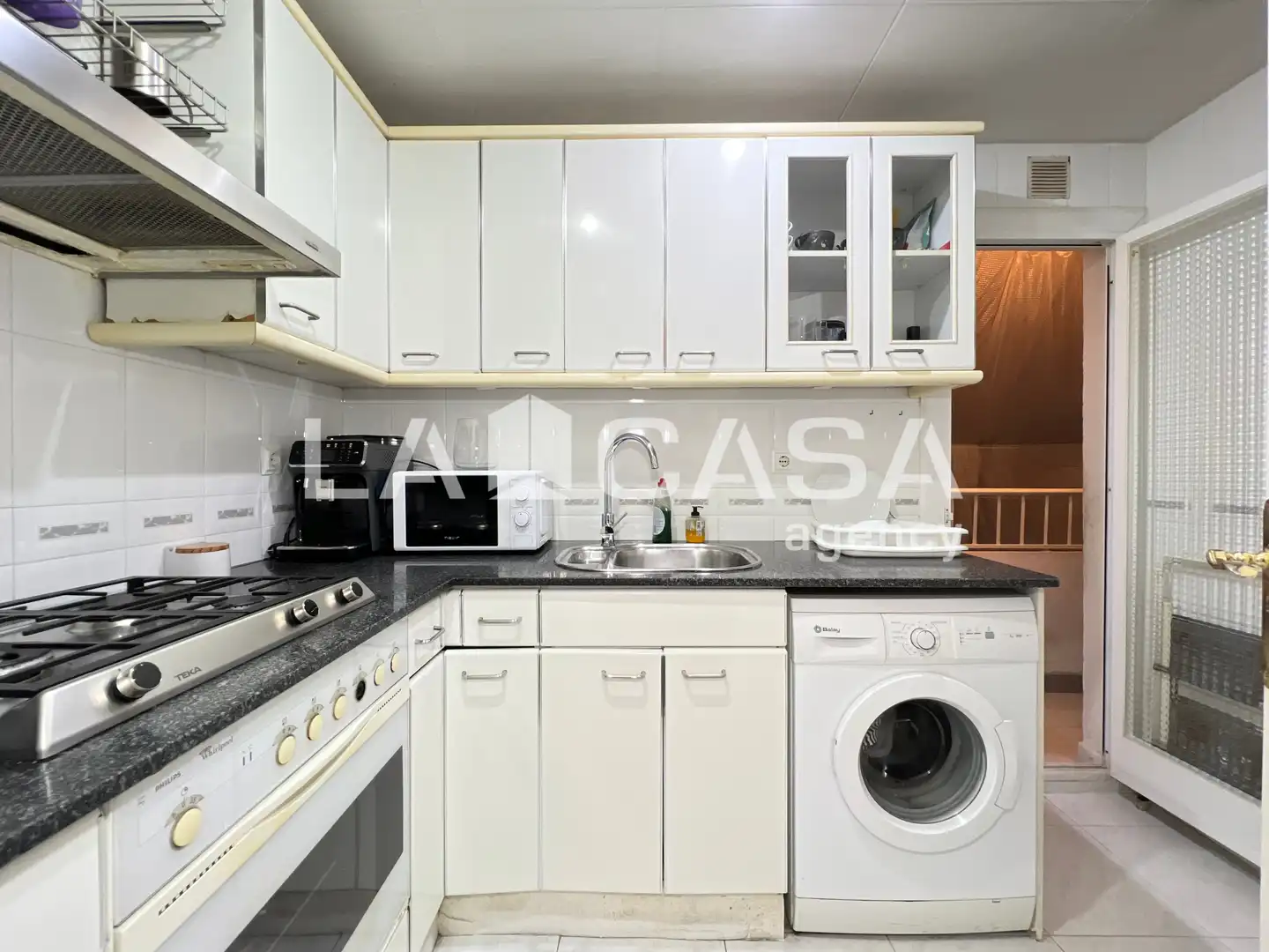 Cocina de Piso en venta en Badalona con Balcón
