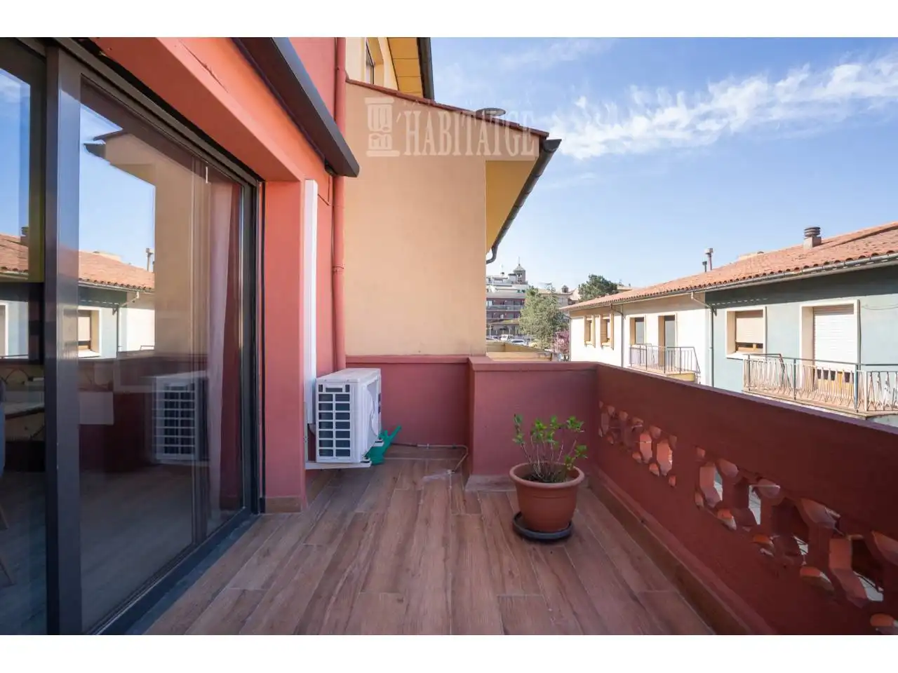 Terraza de Casa o chalet en venta en Santa Eugènia de Berga con Aire acondicionado, Calefacción y Parquet