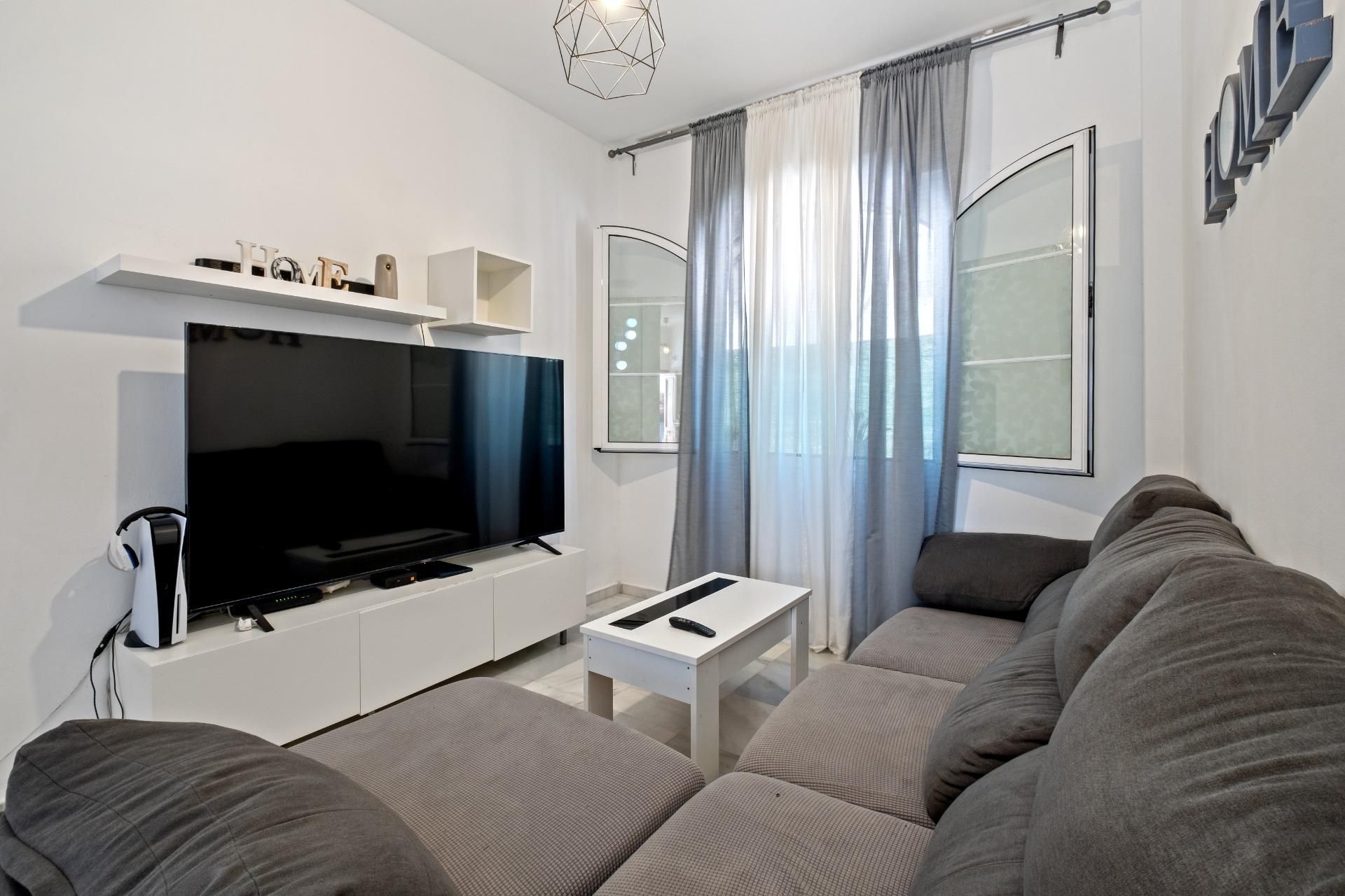 Sala d'estar de Planta baixa en venda en Málaga Capital amb Aire condicionat